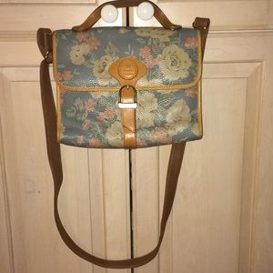 Pierre Balmain floral crossbody/tote option bag